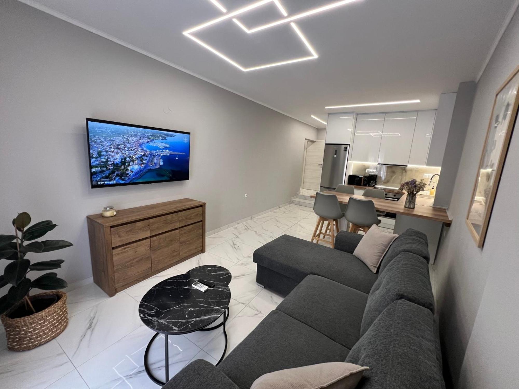 Luxury Apartment In Kavala Buitenkant foto